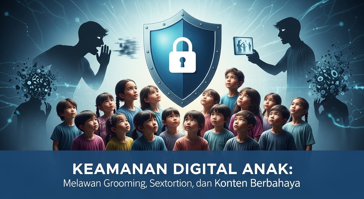 Keamanan Digital Anak: Melawan Grooming, Sextortion, dan Konten Berbahaya
